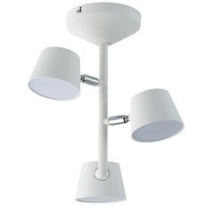 Светильник с арматурой белого цвета, пластиковыми плафонами DeMarkt 717010903