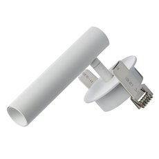 Точечный светильник с арматурой белого цвета, плафонами белого цвета DeMarkt 631014801