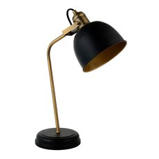 Настольная лампа с арматурой чёрного цвета, металлическими плафонами MW-LIGHT 551031701