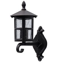Светильник для уличного освещения с арматурой коричневого цвета, стеклянными плафонами DeMarkt 806020801