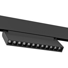 Шинная система с арматурой чёрного цвета, плафонами чёрного цвета Arte Lamp A4696PL-1BK