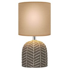 Настольная лампа с текстильными плафонами бежевого цвета Ritter 52701 5