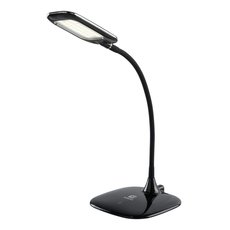 Настольная лампа с арматурой чёрного цвета, пластиковыми плафонами DeMarkt 631035301