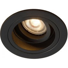 Точечный светильник с арматурой чёрного цвета, плафонами чёрного цвета Lucide 22958/01/30