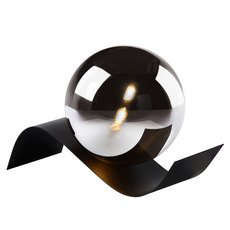 Настольная лампа с арматурой чёрного цвета Lucide 45570/01/30