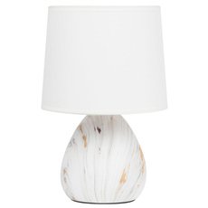 Настольная лампа с арматурой белого цвета, плафонами белого цвета Rivoli D7037-501