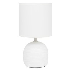 Настольная лампа с арматурой белого цвета, плафонами белого цвета Rivoli 7044-502