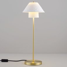 Настольная лампа с плафонами белого цвета Original BTC EU-FT620/BR