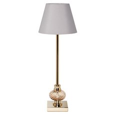 Настольная лампа с плафонами серого цвета Garda Decor 22-87898