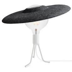 Настольная лампа с плафонами серого цвета Vita Copenhagen 2107+4053
