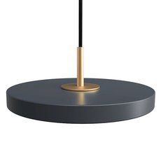 Светильник с арматурой латуни цвета, плафонами чёрного цвета Vita Copenhagen 2404