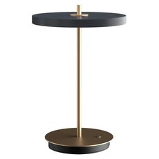 Настольная лампа с металлическими плафонами чёрного цвета Vita Copenhagen 2386