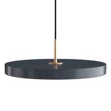 Светильник с арматурой латуни цвета, плафонами чёрного цвета Vita Copenhagen 2171