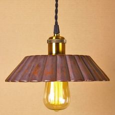 Светильник с металлическими плафонами коричневого цвета Loft House LOFT HOUSE Р-108