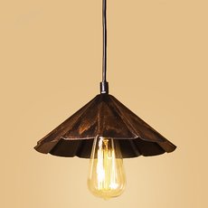 Светильник с арматурой коричневого цвета, плафонами коричневого цвета Loft House P-79