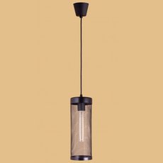 Светильник с арматурой чёрного цвета, металлическими плафонами Loft House P-153