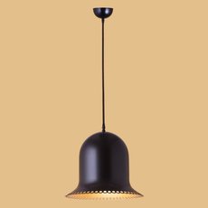Светильник с арматурой чёрного цвета, металлическими плафонами Loft House P-278