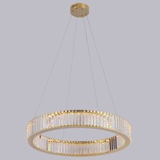 Светильник с хрустальными плафонами прозрачного цвета Newport 8441/S gold new