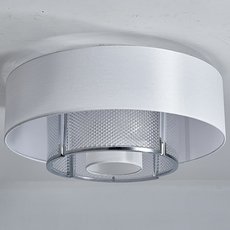 Светильник с арматурой хрома цвета, плафонами белого цвета Newport 4305/PL chrome