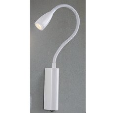 Бра с металлическими плафонами белого цвета Newport 14801/A LED white