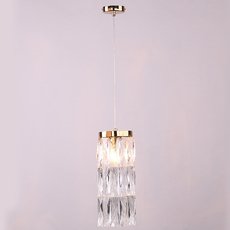 Светильник с плафонами прозрачного цвета Newport 10121/S gold
