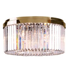 Светильник с хрустальными плафонами прозрачного цвета Newport 10118/PL gold