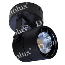 Спот с арматурой чёрного цвета, плафонами чёрного цвета Donolux DL18020R1B