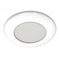 Точечный светильник с стеклянными плафонами белого цвета Donolux N1519RAL9003