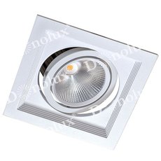 Точечный светильник с арматурой белого цвета Donolux DL18893/01 White SQ