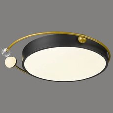 Светильник с арматурой чёрного цвета, пластиковыми плафонами Velante 435-307-02