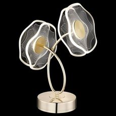 Настольная лампа с пластиковыми плафонами прозрачного цвета Wertmark WE453.04.304