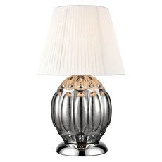 Настольная лампа с арматурой хрома цвета, плафонами белого цвета Vele Luce VL4263N21