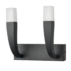 Бра с арматурой чёрного цвета, пластиковыми плафонами Vele Luce VL7102W02