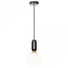 Светильник с арматурой чёрного цвета, стеклянными плафонами Loft IT 9973-A