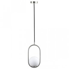 Светильник с арматурой никеля цвета, плафонами белого цвета Loft IT LOFT2595-B