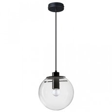 Светильник с арматурой чёрного цвета, плафонами прозрачного цвета Loft IT 2031-C
