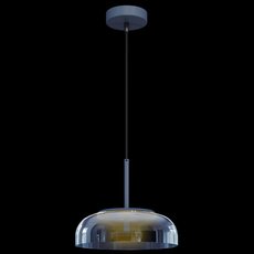 Светильник с стеклянными плафонами тонированного цвета Loft IT 8210-P Grey
