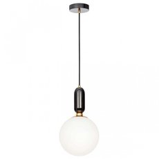 Светильник с арматурой чёрного цвета, плафонами белого цвета Loft IT 9973-B