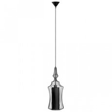 Светильник с арматурой чёрного цвета, текстильными плафонами Loft IT LOFT8906/C
