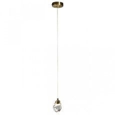 Светильник с хрустальными плафонами прозрачного цвета Loft IT 10111 Gold