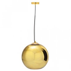Светильник с арматурой золотого цвета, стеклянными плафонами Loft IT LOFT2024-D