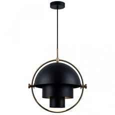 Светильник с арматурой чёрного цвета, плафонами чёрного цвета Loft IT LOFT9915-BL