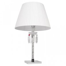 Настольная лампа с текстильными плафонами белого цвета Loft IT 10210T White