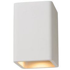 Точечный светильник с гипсовыми плафонами белого цвета Lucide 35101/14/31