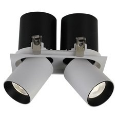 Точечный светильник с плафонами белого цвета Favourite 2226-2U