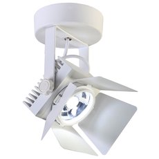 Точечный светильник с арматурой белого цвета, плафонами белого цвета Favourite 1771-1U