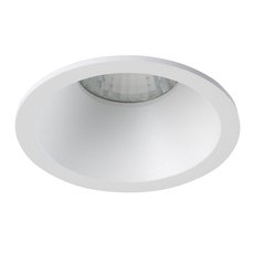 Точечный светильник с арматурой белого цвета, плафонами белого цвета Crystal lux CLT 006C1 WH