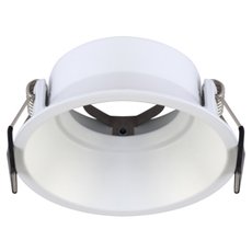 Точечный светильник с арматурой белого цвета, плафонами белого цвета Crystal lux CLT 043C WH
