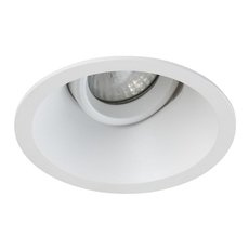 Точечный светильник с арматурой белого цвета, металлическими плафонами Crystal lux CLT 008C1WH