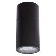 Точечный светильник с арматурой чёрного цвета Crystal lux CLT 138C180 BL